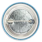 安全フックピン缶バッチ