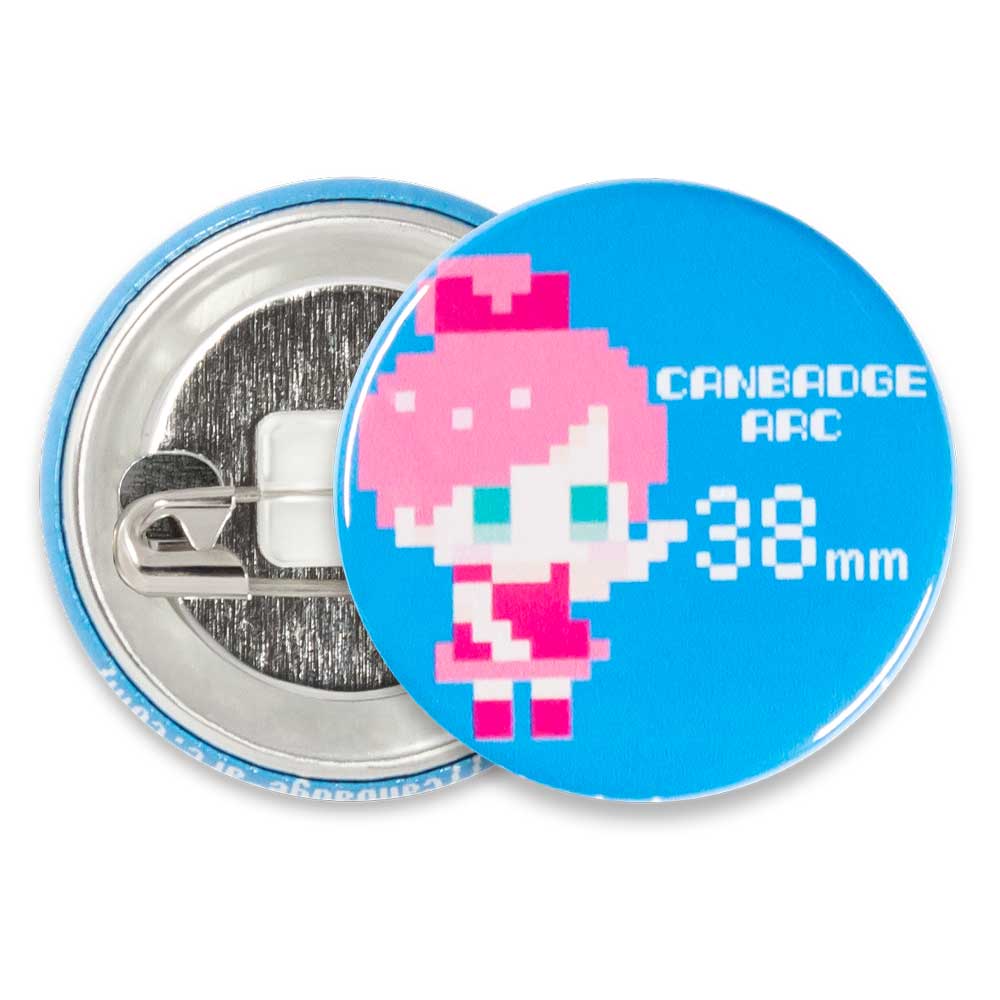 安全ピン（貼付け）タイプ