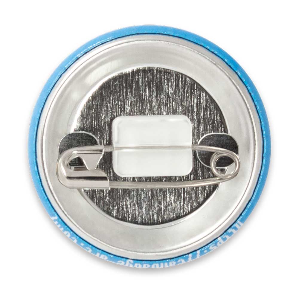 安全ピン（貼付け）タイプ裏面斜